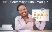 ESL Grammar Skills: Level 1-5 Course Bundle